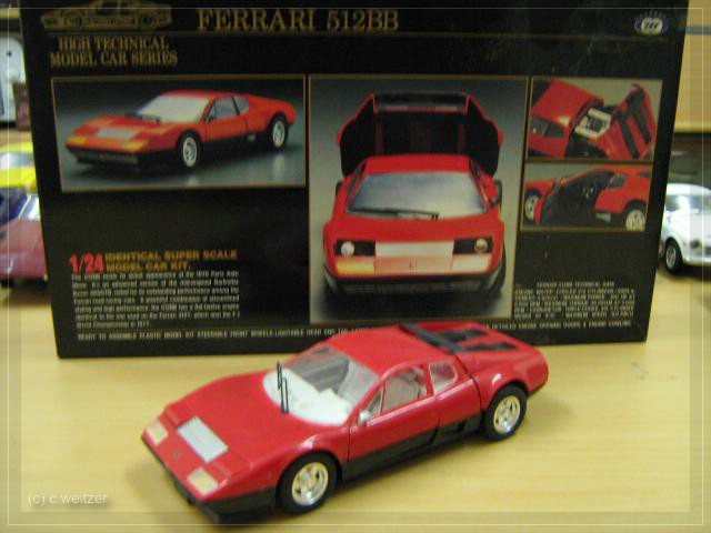 Ferrari 512BB - Model Cars - Model Cars Magazine Forum